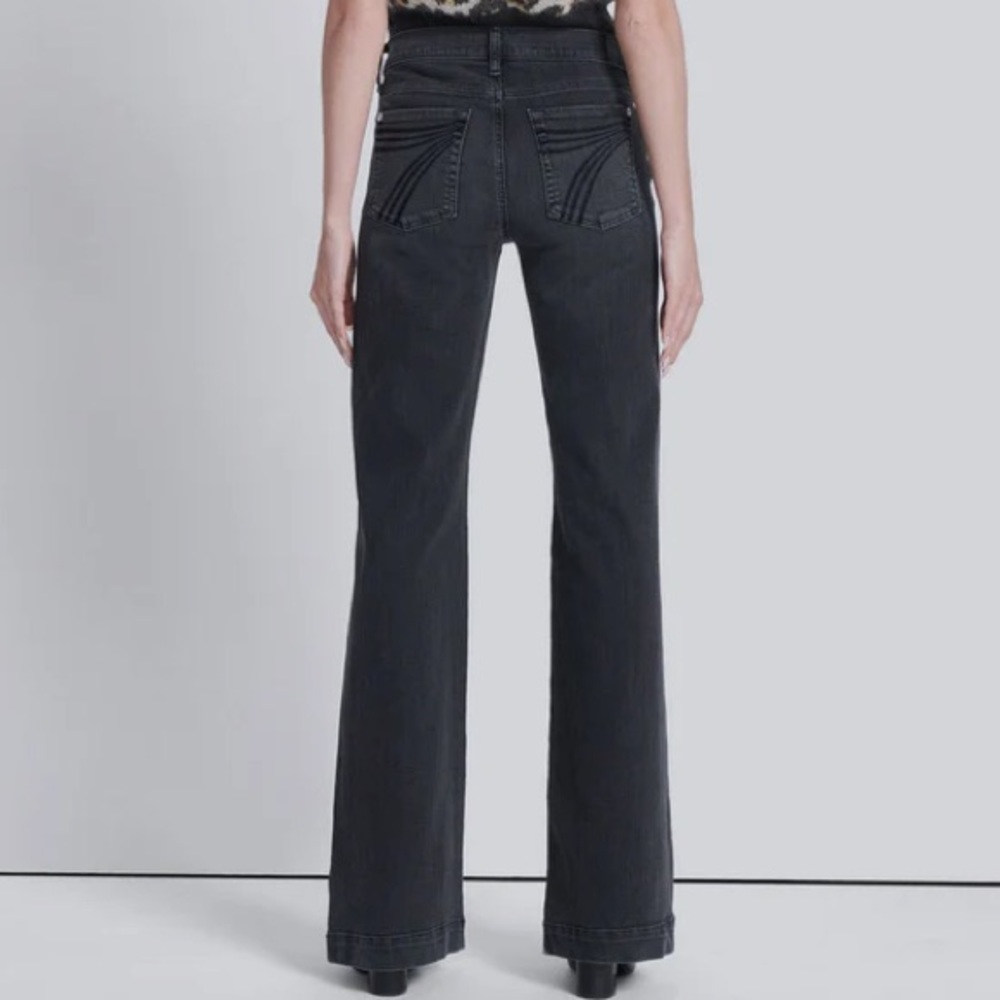7 For All ManKind Black DOJO Jeans